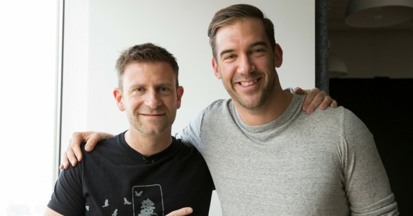 Lewis Howes and Chase Jarvis